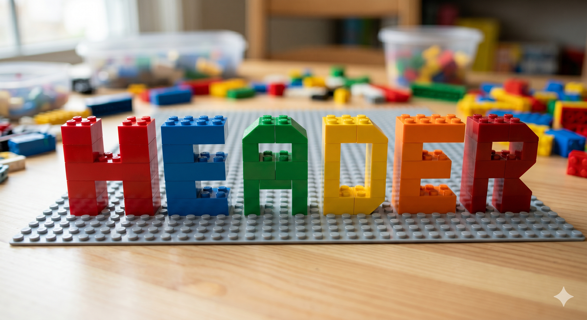 Shopify Lego-like Header Customization