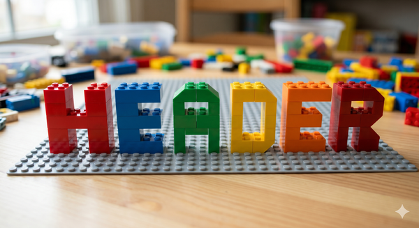 Shopify Lego-like Header Customization